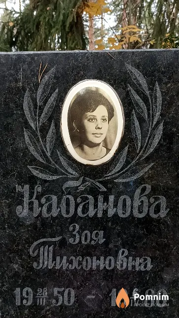 Кабанова Зоя Тихоновна