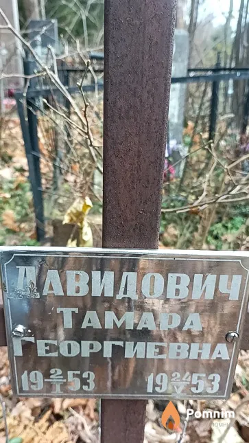 Давидович Тамара Георгиевна