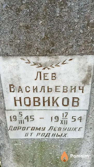 Новиков Лев Васильевич