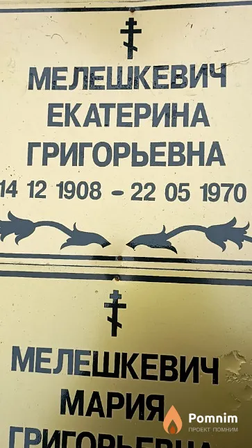 Мелешкевич Екатерина Григорьевна