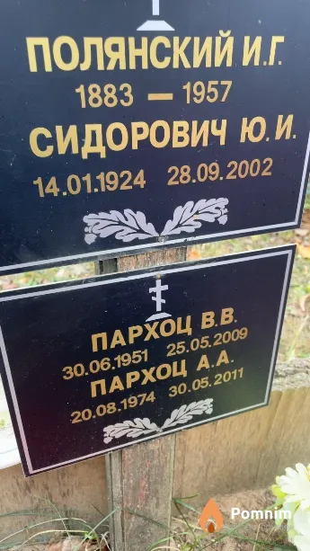 Пархоц В В