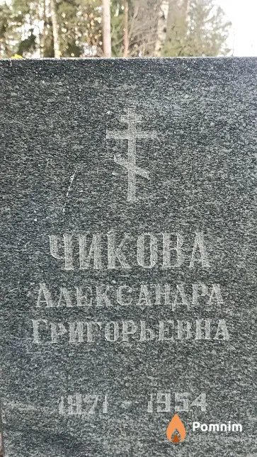 Чикова Александра Григорьевна