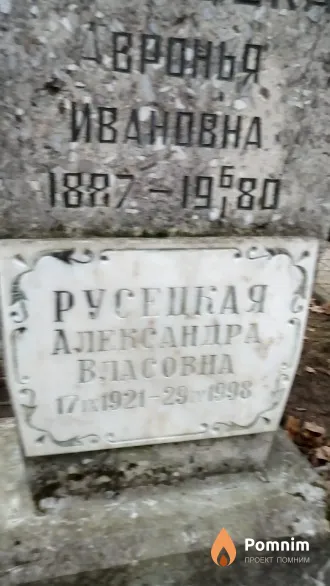 Русецкая Александра Власовна