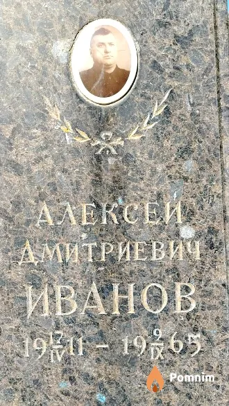 Иванов Алексей Дмитриевич