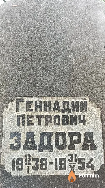 Задора Геннадий Петрович