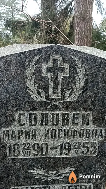 Соловей Мария Иосифовна