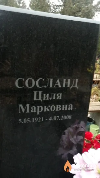 Сосланд Циля Марковна