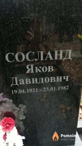 Сосланд Яков Давидович
