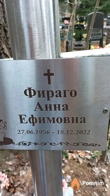 Фираго Анна Ефимовна
