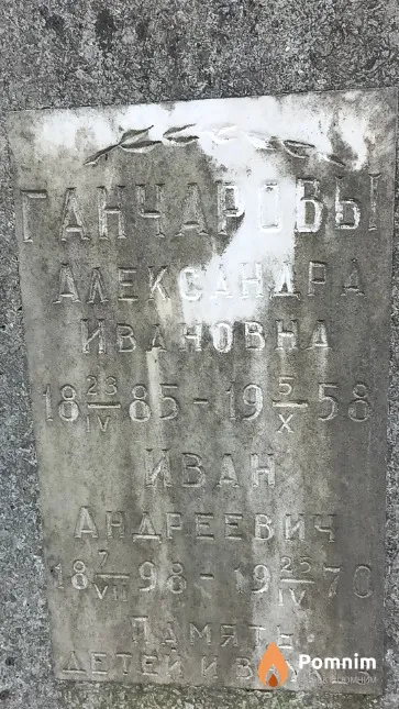 Гончарова Александра Ивановна