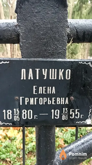Латушко Елена Григорьевна