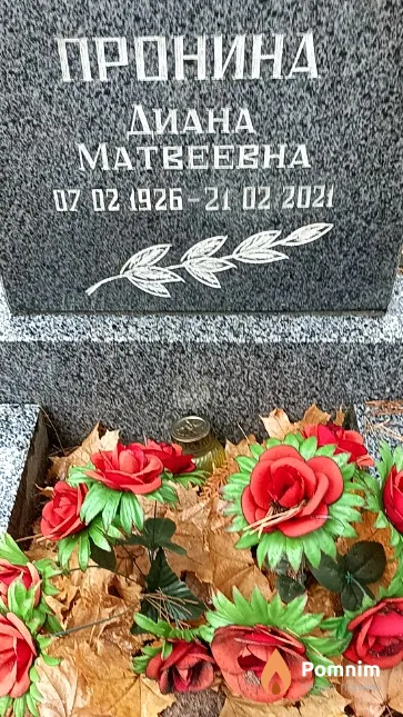 Пронина Диана Матвеевна