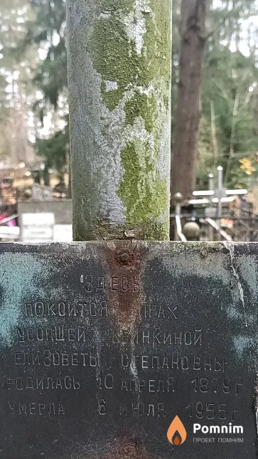 Кринкина Елизавета Степановна