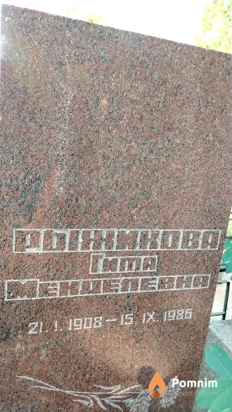 Рыжикова Гита Менделевна