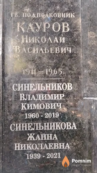 Синельникова Жанна Николаевна