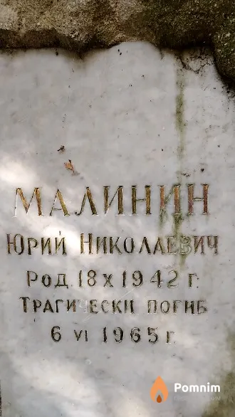 Малинин Юрий Николаевич