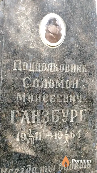 Ганзбург Соломон Моисеевич