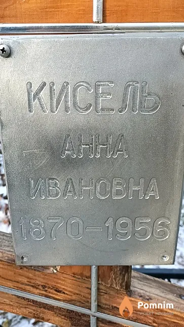 Кисель Анна Ивановна