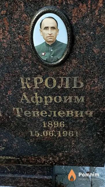 Кроль Афроим Тевелевич