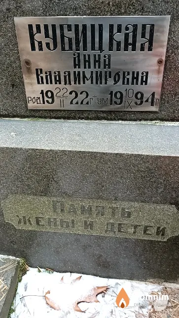 Кубицкая Анна Владимировна