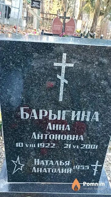 Барыгина Анна Антоновна