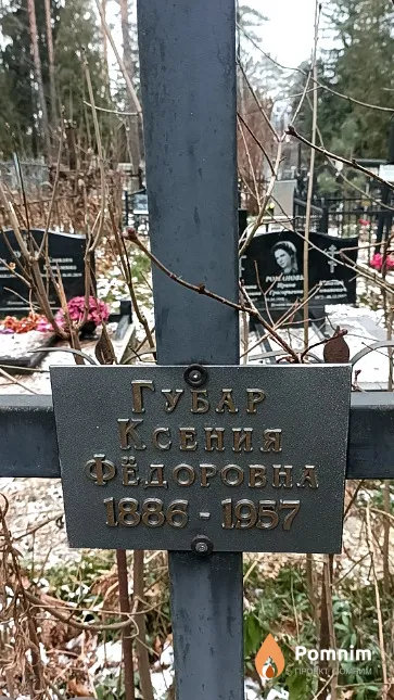Губар Ксения Федоровна