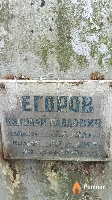 Егоров Николай Павлович