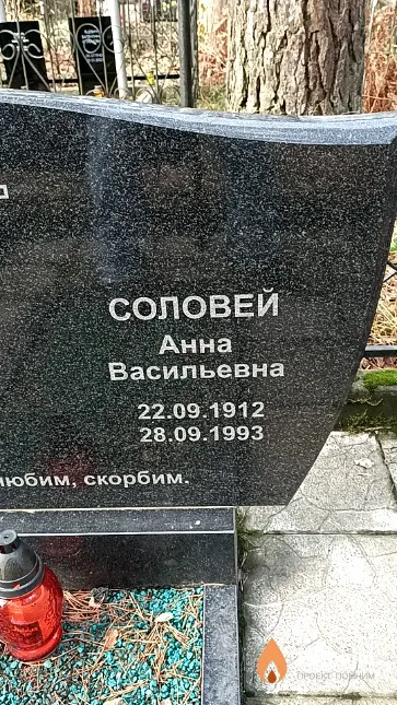 Соловей Анна Васильевна