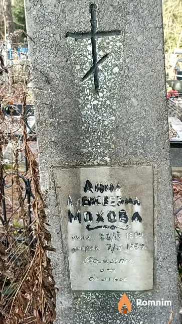 Мохова Анна Алексеевна