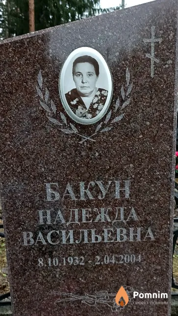 Бакун Надежда Васильевна