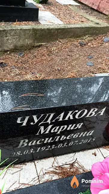 Чудакова Мария Васильевна