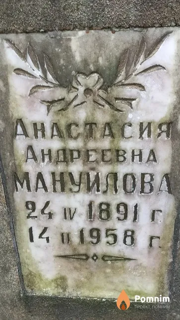 Мануйлова Анастасия Андреевна
