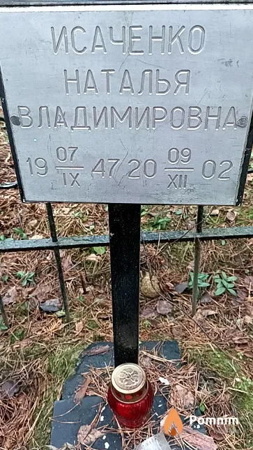 Исаченко Наталья Владимировна