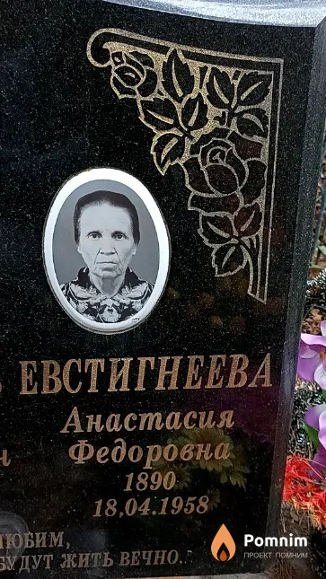 Евстигнеева Анастасия Федоровна