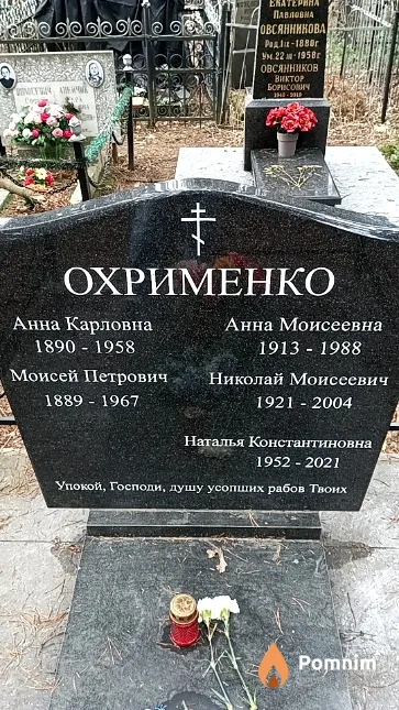 Охрименко Анна Карловна