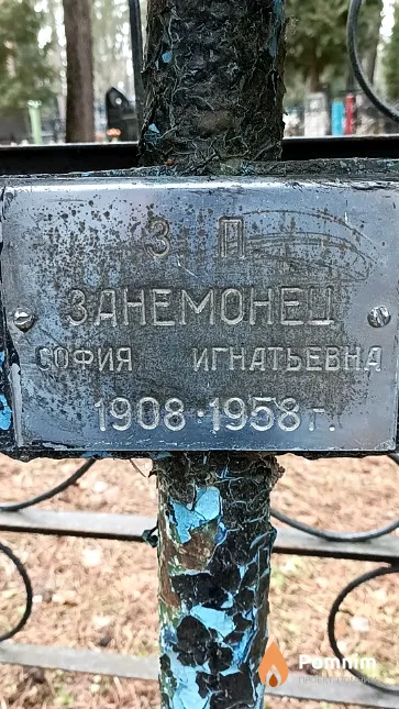 Занемонец София Игнатьевна