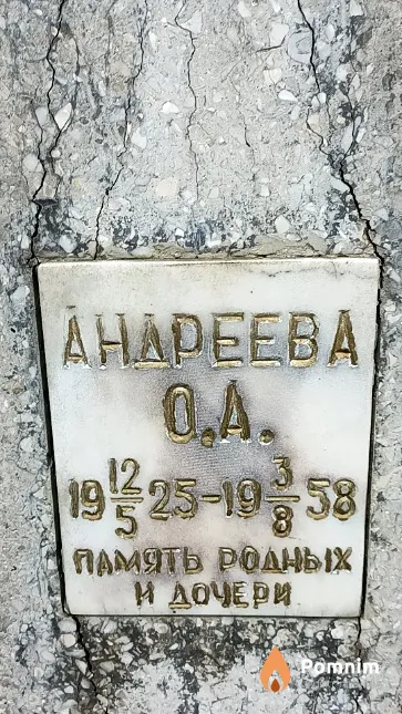 Андреева О. А.