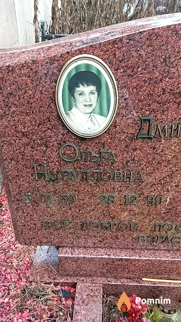 Дмитриева Ольга Нурулловна