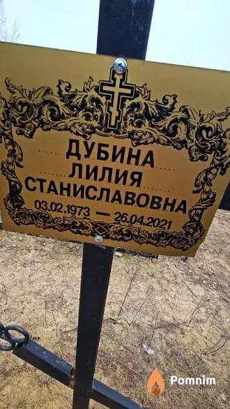 Дубина Лилия Станиславовна
