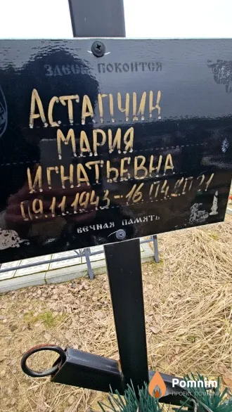 Астапчик Мария Игнатьевна