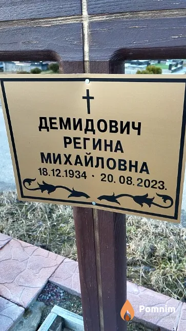 Демидович Регина Михайловна