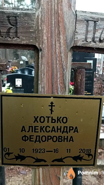 Хотько Александра Федоровна
