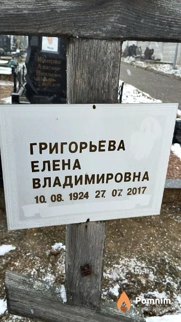 Григорьева Елена Владимировна