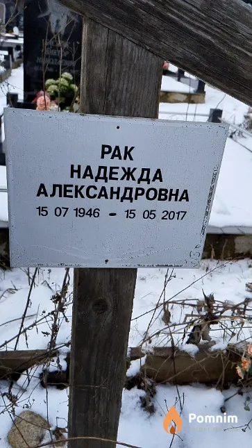 Рак Надежда Александровна