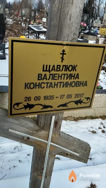 Щавлюк Валентина Константиновна