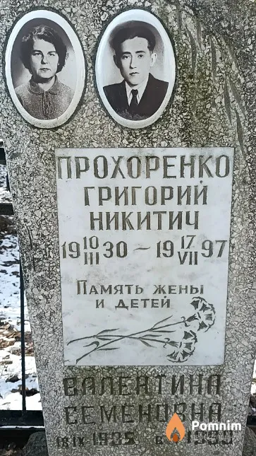 Прохоренко Валентина Семеновна