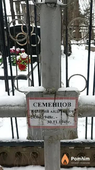 Семенцов Валерий Андреевич