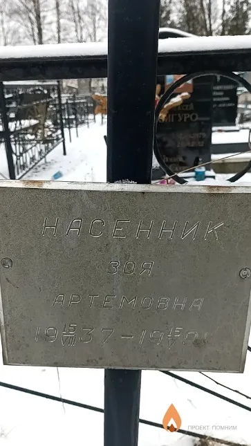 Насенник Зоя Артемовна