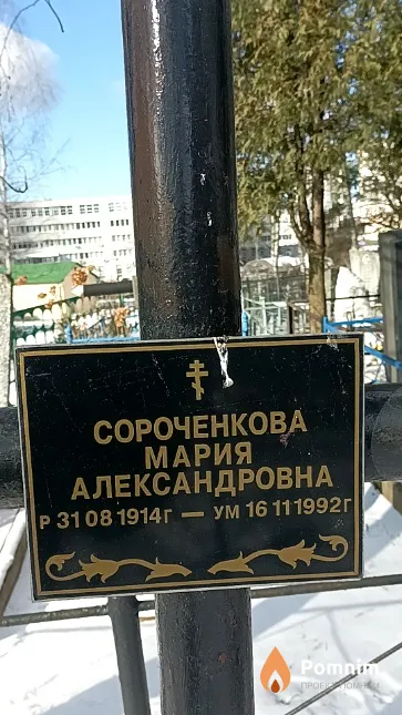 Сороченкова Мария Александровна