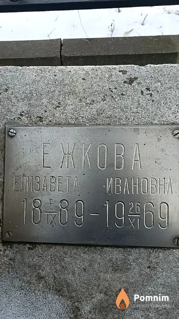Ежкова Елизавета Ивановна